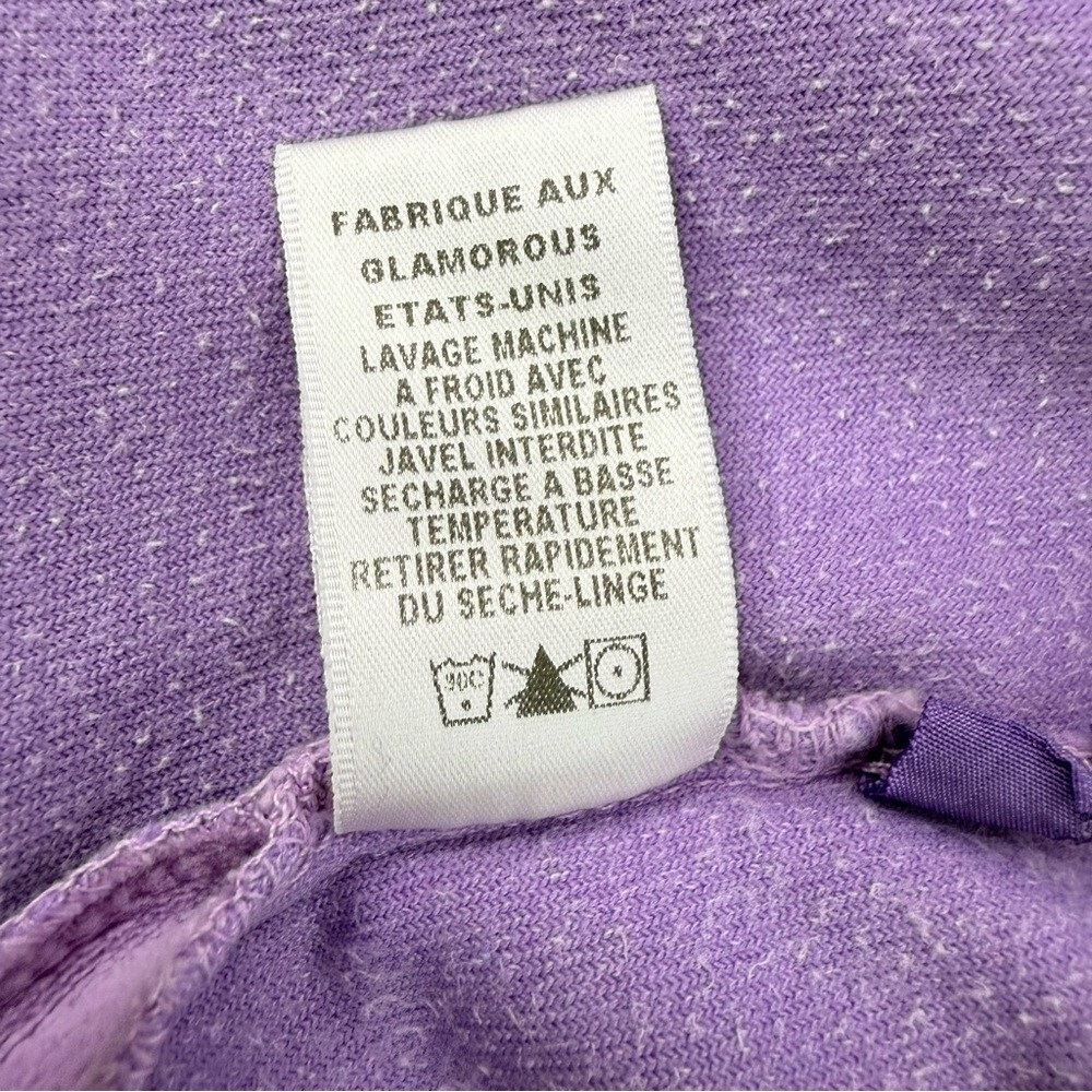 Juicy Couture mini dress terry cloth towel Lavender Smocked Tube ribbon tie up - Picture 12 of 13